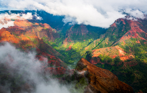 Waimea Canyon Kauai island Hawaii