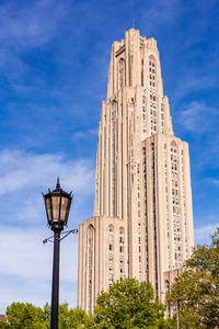 Cathedral of Learning at UPitt or University of Pittsburgh