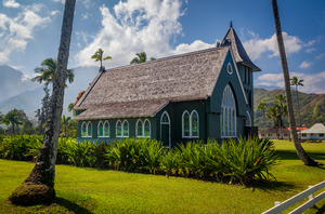 Mission Church in Hanalei Kauai