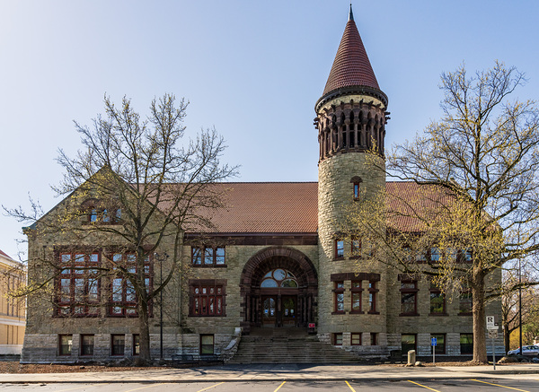 Orton Hall on the Oval at Ohio State University in Columbus by Steve Heap