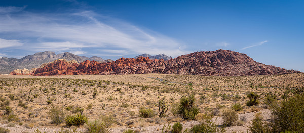 Majestic red rock formations in Red Rock Canyon Nevada from sce by Steve Heap