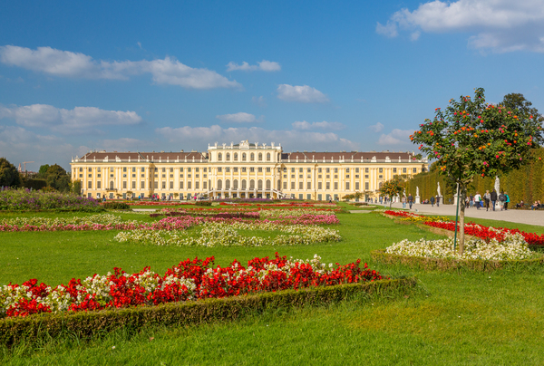 Schonbrunn Palace Vienna Austria by Steve Heap