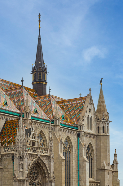 Mattias Church in Castle Hill Budapest by Steve Heap