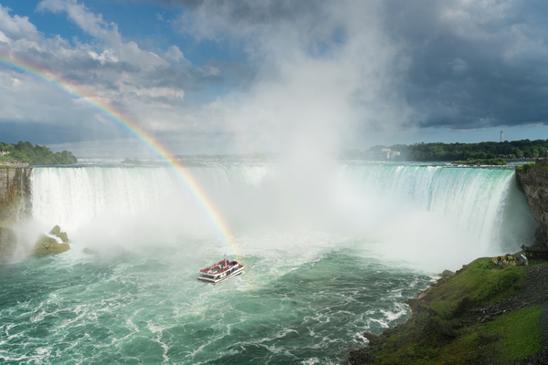 Canadian or Horseshoe Falls at Niagara by Steve Heap