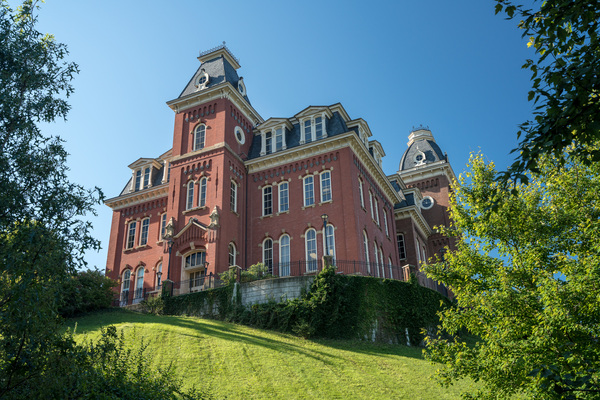 Woodburn Hall at WVU in Morgantown WV Print