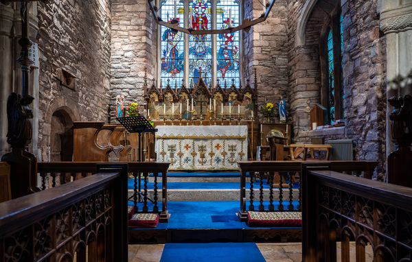 Church of Cockington Village near Torquay  by Steve Heap