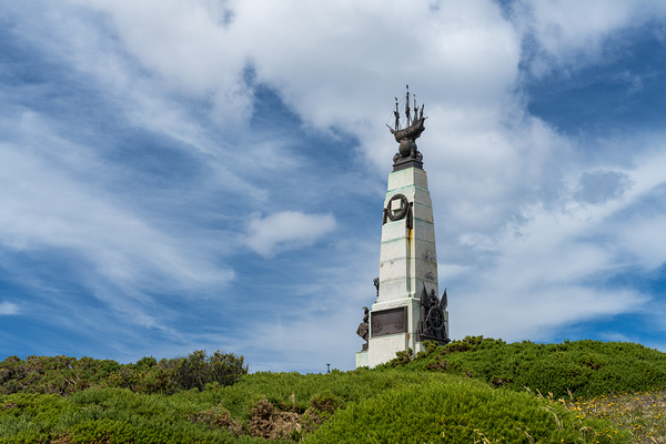 1914 war memorial in Stanley in the Falkland Islands by Steve Heap