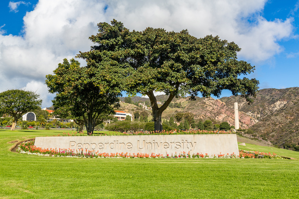 Campus at Pepperdine University by Steve Heap