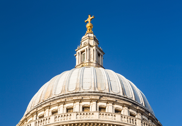 St Pauls Cathedral Church London England by Steve Heap