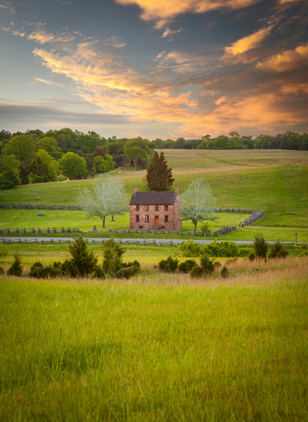 Old Stone House Manassas Battlefield by Steve Heap
