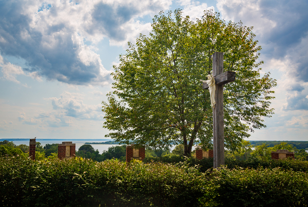 Statue of Jesus at Port Tobacco Maryland by Steve Heap