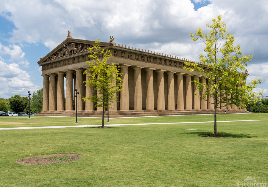 Replica of the Parthenon in Nashville  Print