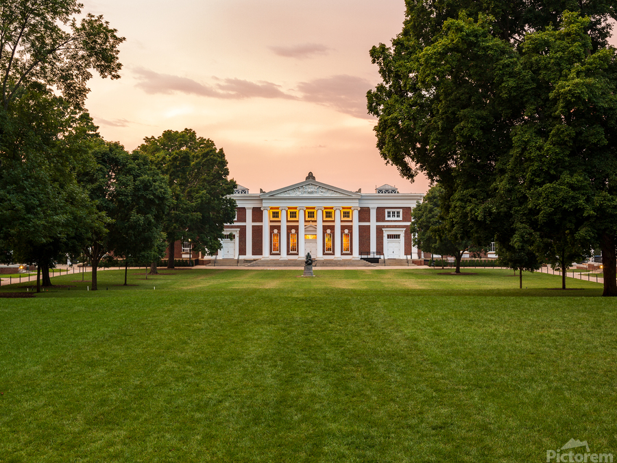 Old Cabell Hall at University of Virginia  Print