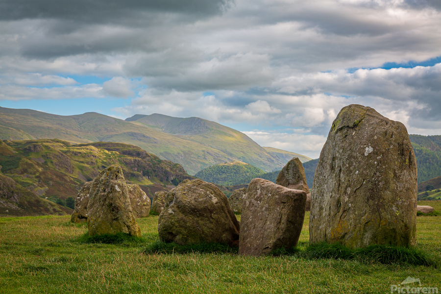 Castlerigg Stone Circle near Keswick  Print