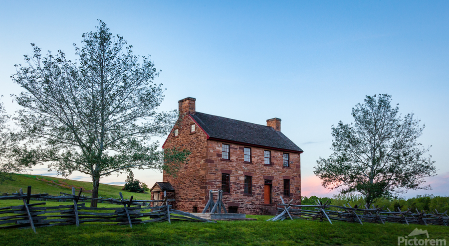 Old Stone House Manassas Battlefield  Print
