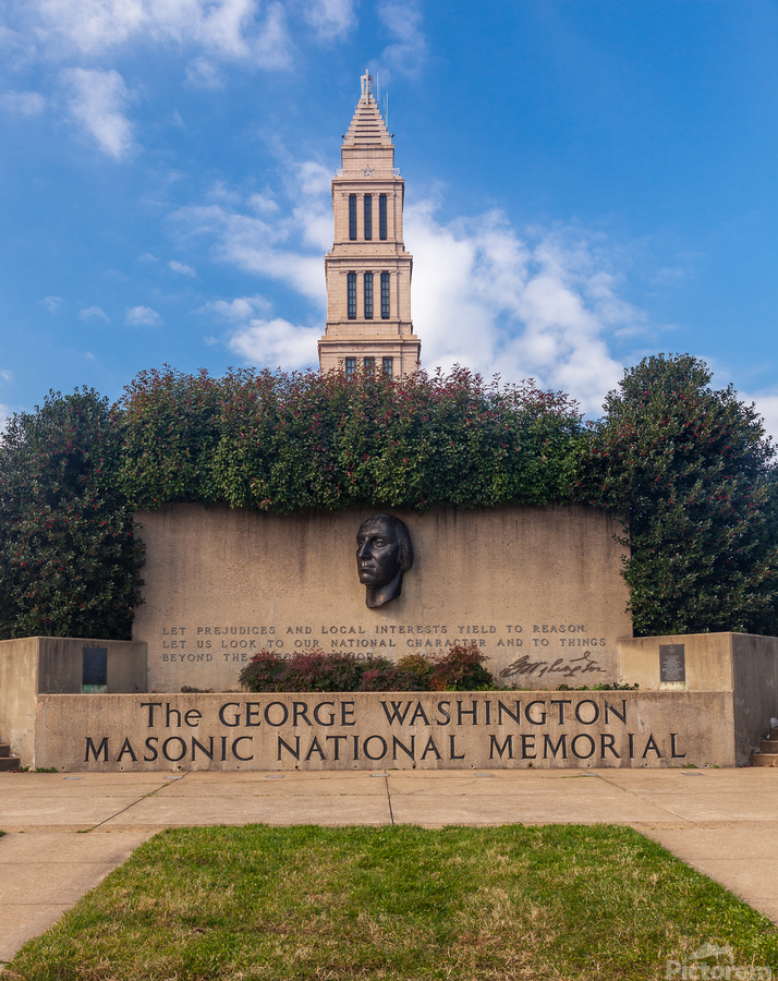 George Washington National Masonic Memorial  Print