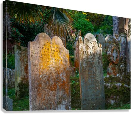 St Just in Roseland parish church in Cornwall UK Canvas Print