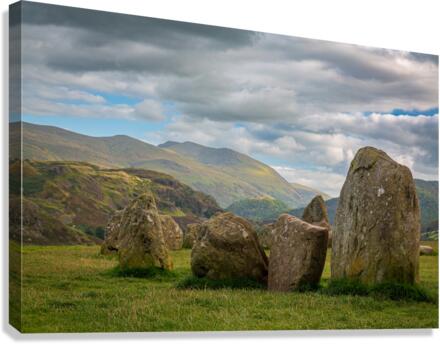 Castlerigg Stone Circle near Keswick Canvas Print