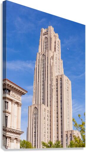 Cathedral of Learning at UPitt Canvas Print
