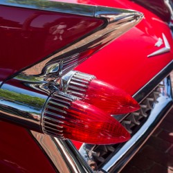 Detail of 1959 Cadillac Eldorado tail lights