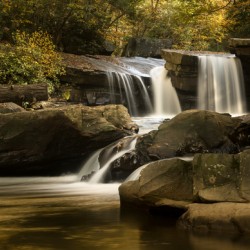 Waterfall on Deckers Creek near Morgantown