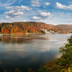Fall colors on Cheat Lake Morgantown