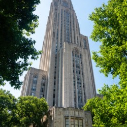 Cathedral of Learning building at University of Pittsburgh