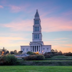 Sunset at the George Washington Masonic National Memorial in Ale