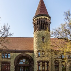 Orton Hall on the Oval at Ohio State University in Columbus