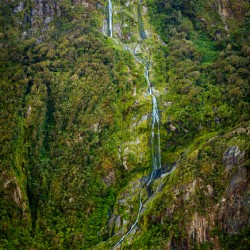 Fjord of Milford Sound in New Zealand