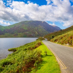 View over Crummock Water in Lake District
