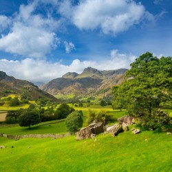 Langdale Pikes in Lake District