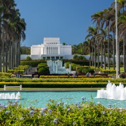 Gardens of Laie Hawaii Temple