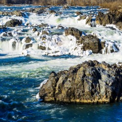 Great Falls on Potomac outside Washington DC