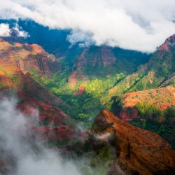 Waimea Canyon Kauai island Hawaii
