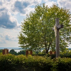 Statue of Jesus at Port Tobacco Maryland