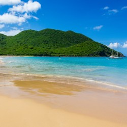 Glorious beach at Anse Marcel on St Martin