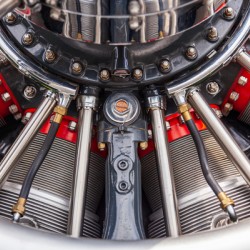 American AT-6 Texan engine