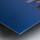 Cityscape of downtown Austin from the west in Zilker park 2025 Metal print