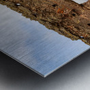 The Old Work is a wall to the baths of the large Roman settlemen Metal print