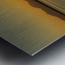 Sunrise seen from Mukilteo to Clinton Ferry to Whidbey Island Metal print