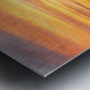 Vibrant sunset over Lake Wenatchee in the Cascade Mountains WA Metal print