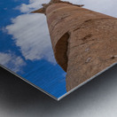 Columns of Artemis at Jerash a Greco Roman well preserved city  Metal print