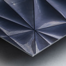 Unique pillowed retractable shell over the Shed in Hudson Yards  Metal print