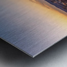 Dusk downtown skyline of Austin Texas 2026 Metal print