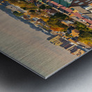 Waterfront of city of Alexandria in Virginia at sunset Metal print