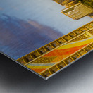 Hilton Hawaiian Village frames the shore in Waikiki Hawaii Metal print