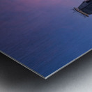 Clock Tower of Woodburn Hall at West Virginia University Metal print