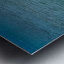 Single couple on wide beach at Cape May Point Metal print