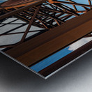 Metal structure of the New River Gorge Bridge Metal print